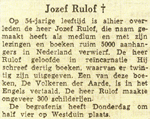 Jozef Rulof|Jeus.Info